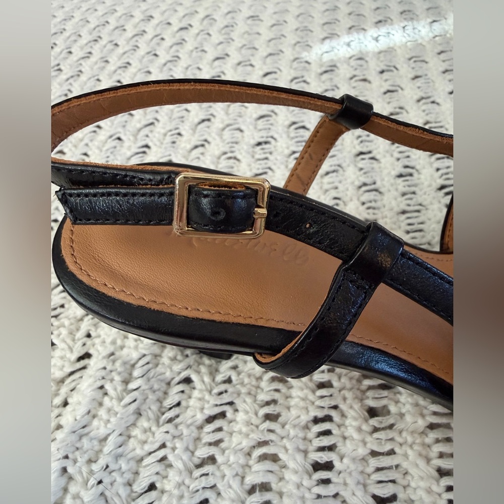 NWOT MADEWELL The Debbie Slingback Classic Black Pointed Toe Pump Heel Women 6.5 - Picture 7 of 10